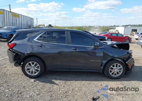 2022 Chevrolet Equinox Awd Lt из США, поврежденный, VIN 2GNAXUEV2N6154050
